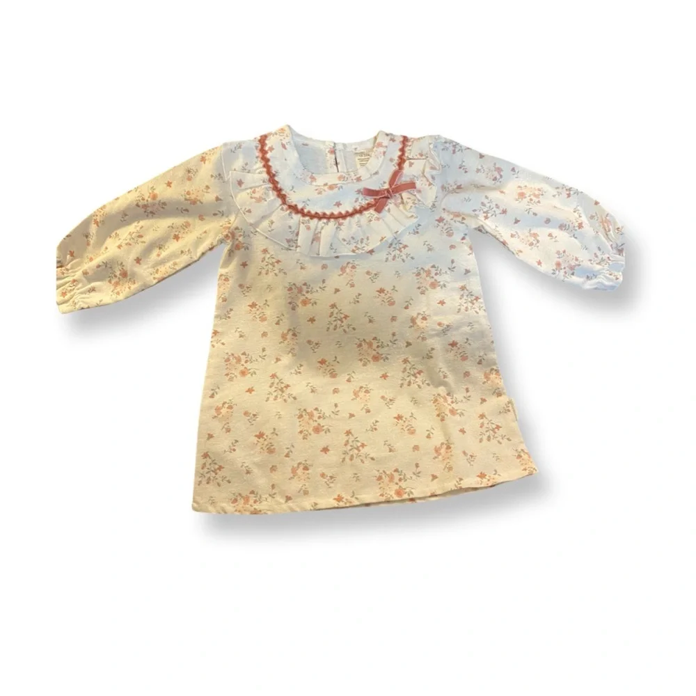 (NWT Shabby Chic Floral Kids  Dress with Tights & Headband